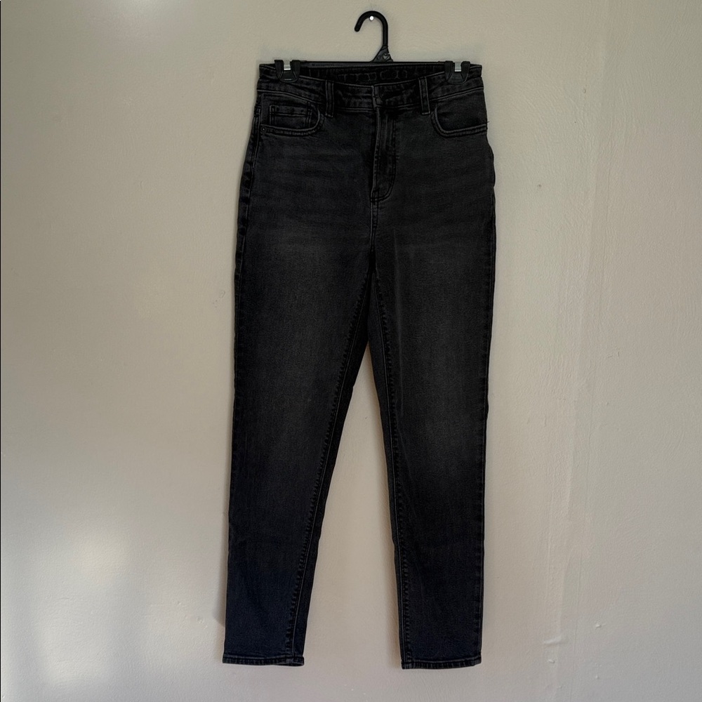 American Eagle High Rise Black Jeans 0